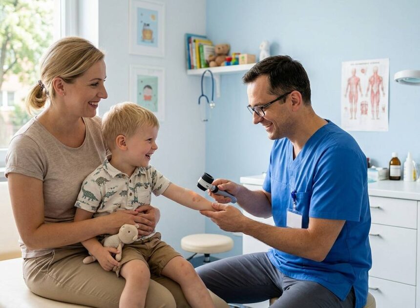 Spokojniejsza skóra dziecka i pomoc dermatologiczna w Rudzie Śląskiej