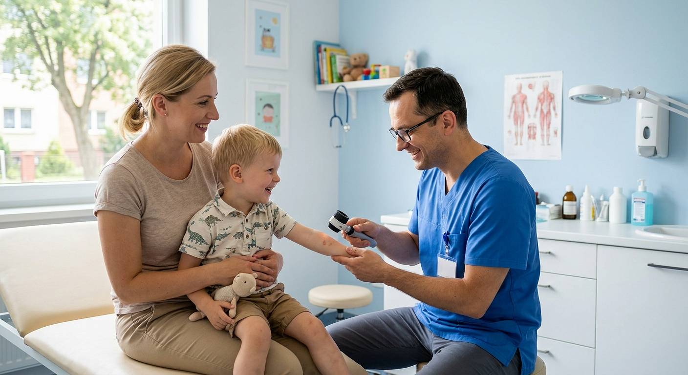 Spokojniejsza skóra dziecka i pomoc dermatologiczna w Rudzie Śląskiej
